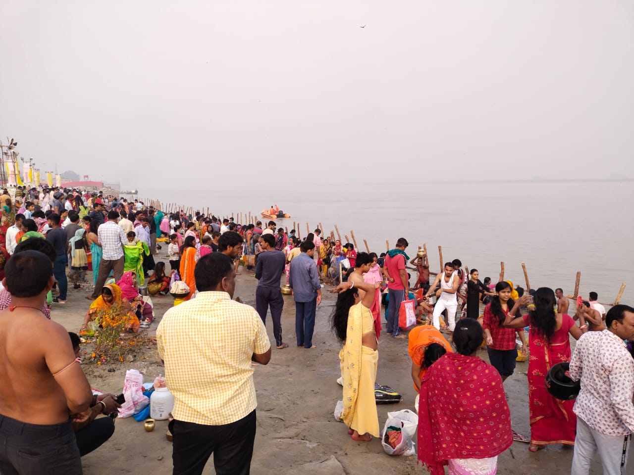 PATNA KE CHAT GHAT KA NAZARA