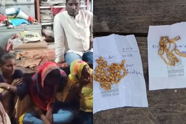 Gold chain was cut from neck at Chhath Ghat Vrati caught, three girls of the gang were also caught