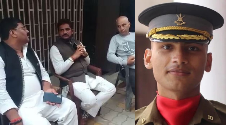 Asked for a job in BPSC and Rs 5 crore JDU state president met martyr's family in Begusarai