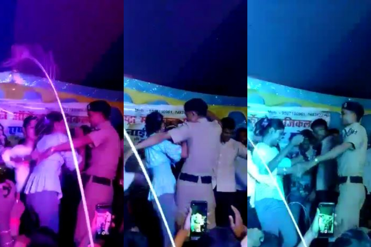 The policeman danced with the bar girls Uniform restrictions in Samastipur