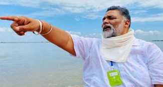 Pappu yadav stand's with Congress