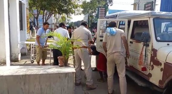 samastipur me finance karmi ko loot ke dauran thoka 