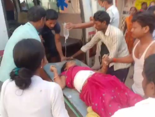 Former female head shot in Banka Bhagalpur referee in critical condition, husband has been murdered in the past