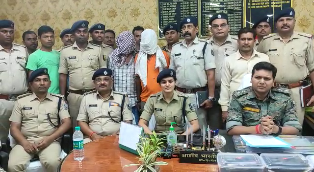 INAMI NAKSHALI VIJAY ARRESTED BY ROHTAS AND AURANGABAD POLICE