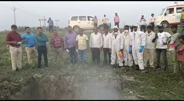 SUPAUL ME BIRD FLU KI PUTI KE BAAD ACTION ME TEAM.