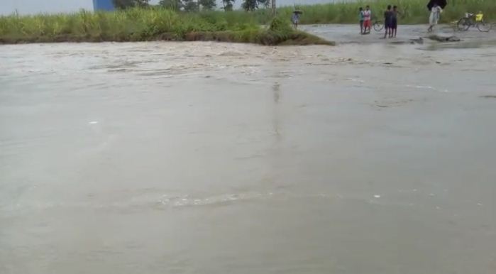 bihar me mandraya badh ka khatra 