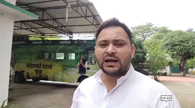 tejaswi yadav ne BJP ko diya bada challenge 