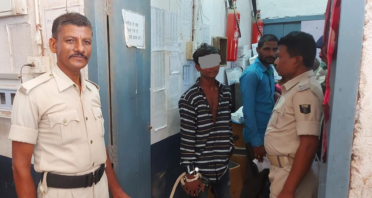 hospital se champat hua bal kaidi
