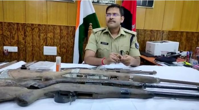 mili gun factory ka bhandafod  