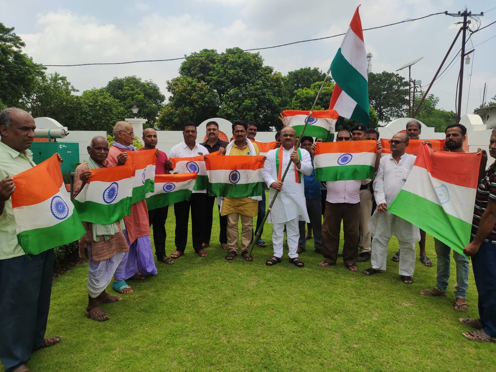 darbhanga me nikli bjp ki tiranga yatra