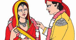 in khagaria a husband married again on the demandof his wife.
