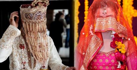 bahubhooj me duhle ke ek kiss lene se naraz dulhan ne talak  diya .