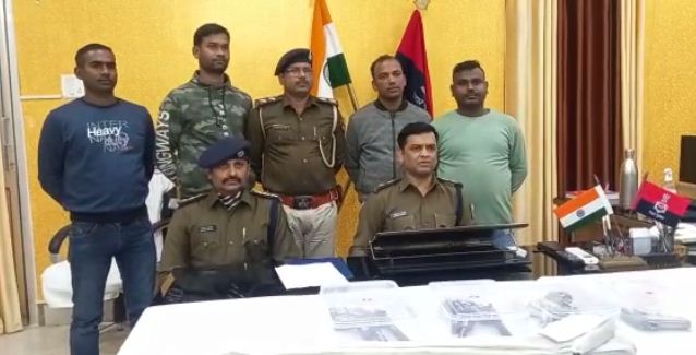 hathiyar taskron ke khilaf badi karrwai 