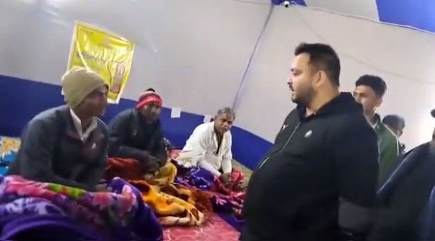 andheri raat me sadak par nikle tejaswi 