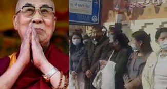 dalai lama pahuche bodhgaya 