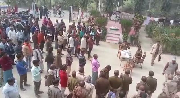 begusarai me gunda pared 