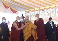 baoddh dharm guru dalai lama ke updesh se gunji buddhnagri 