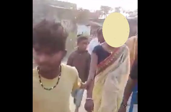 darbhanga me mahila ko talibani sja 