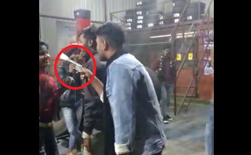 gopalganj me tamanche par disco 