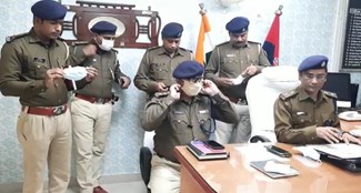 Gopalganj police arms ke saath 11 criminal ko kiya giraftar