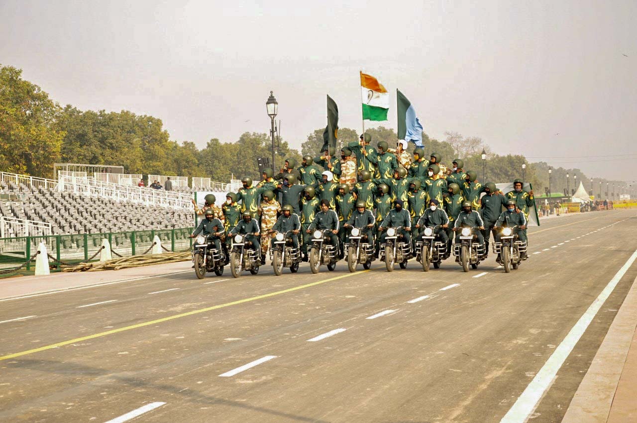 ITBP KE JAWAN KA RAJPATH PER HOGA KARTAB