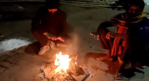 bihar ke logon ko sata rha sardi ka sitam 