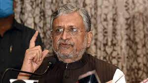 chhatron ke samarthan me aaye sushil modi