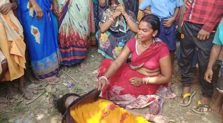 dahej lobhiyon ne ki navvivahita ki hatya 