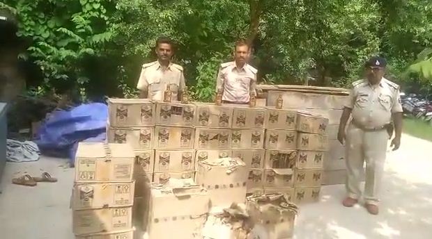 sharab taskron ko lekar action me police 