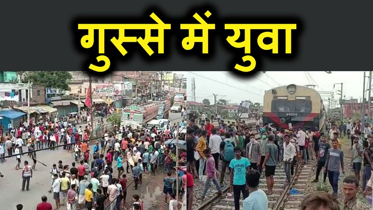 agniveer yojna ke virdoh me students aur yovao ka bawal