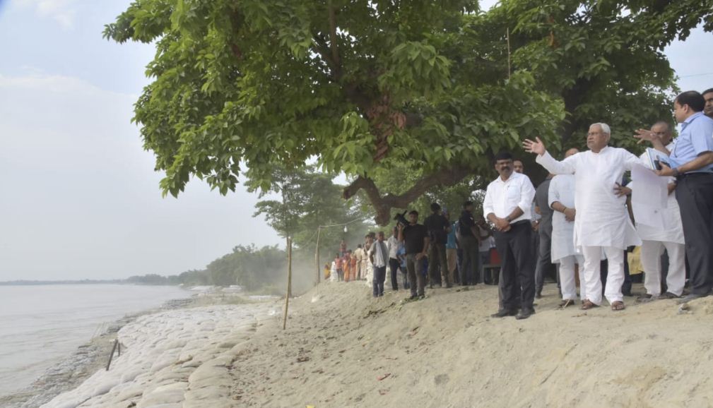 CM nitish pahuche vaishali 