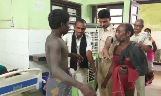 nashedi ne sadar asptal me ghanto kiya bawal 