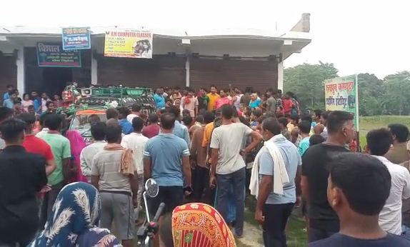 hajipur me dindahade hatya 