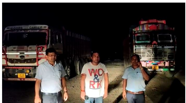 jilaa prashaasan ki team ne ki karrawai 