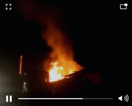 aglagi se bhari nuksan 