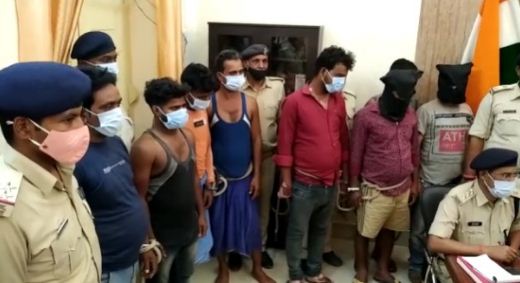 bhagalpur police ki jharkhand me badi karrwai 