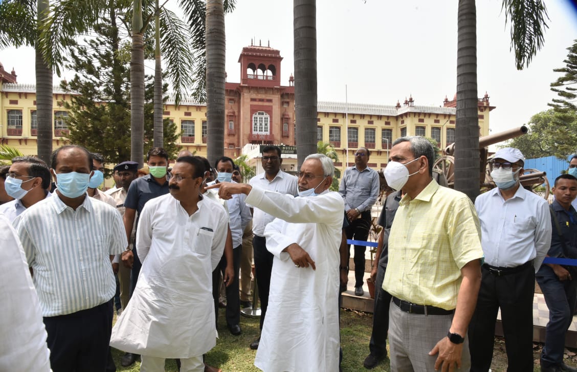 CM NITISH NE KIYA INSPECTION AND UDGHATAN