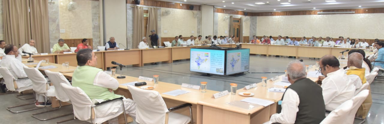 SAMBHAWIT BADH AUR SUKHAD KO LEKAR CM NITISH NE KI HIGH LEVEL MEETING