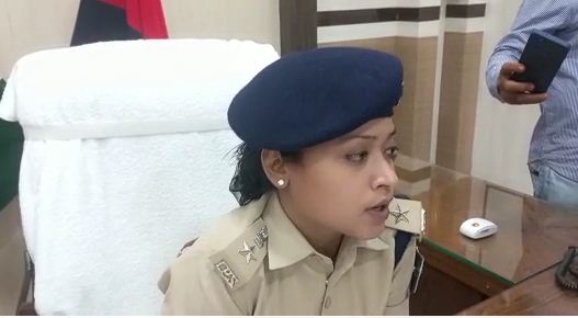 saharsa SP lipi singh full action me 