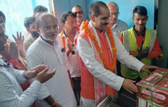 darbhanga airport se cargo sewa aaj se shuru 