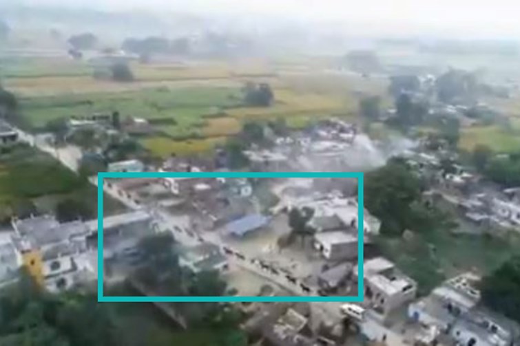 gopalganj vidhan sabha up chunav drone camere ka video jari