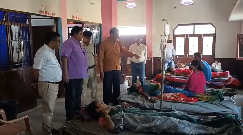 bagha me garbhasaya nikalne ka ghinona khel 