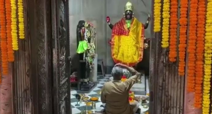 darbhanga ke shyama mai mandir me suru hua yagya 