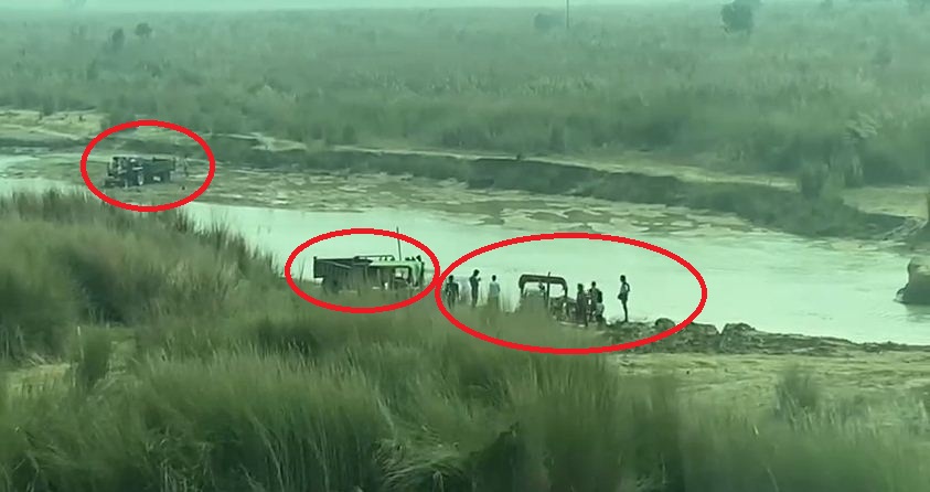 nawada me balu mafiyaon ki chandi 