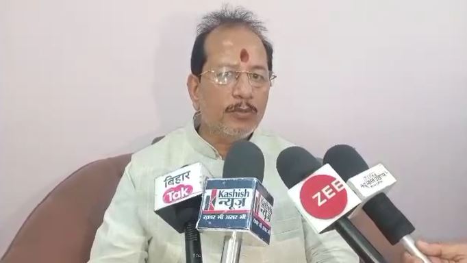 nitish se istifa manga neta partpaksha ne vijay sinha bole sarakar me apradhiyo ki bharmar