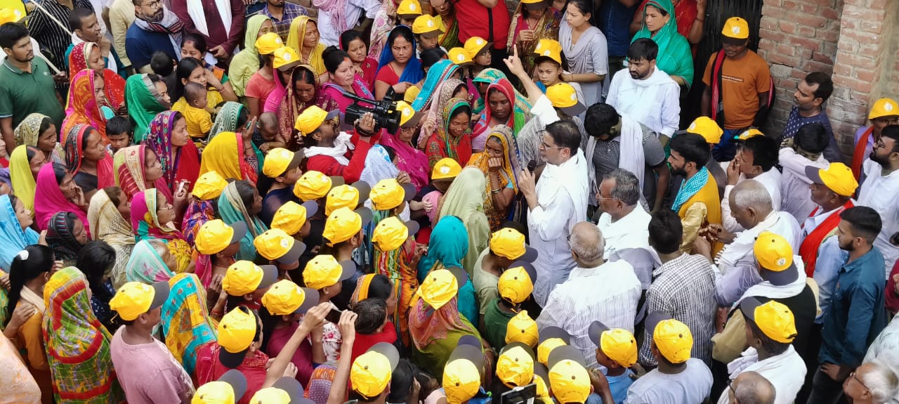 jansuraj padyatra ka chhatha din