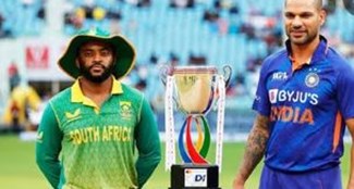 india south africa ranchi oneday cricket update..
