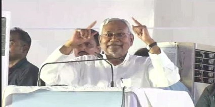 Cm nitish said bjp key sath dobara nahin jaayengey 