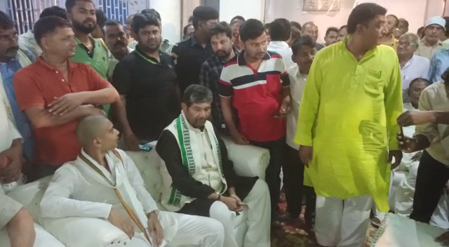 the minister pasupati paras narrowly escaped in bihar