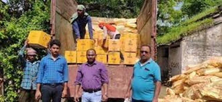 liquor worth 50 lakh seized in araria bihar